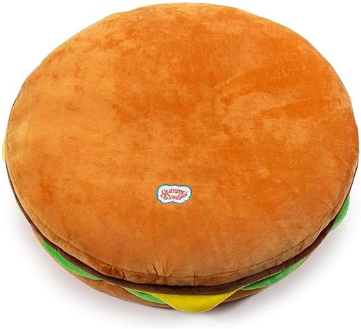 hamburger dog pillow