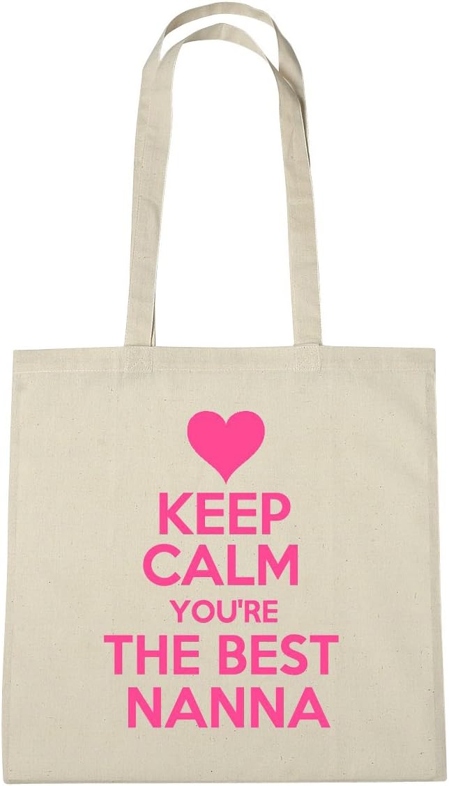 lolmugsKeep Calm Best Nanna Tote Bag for Women