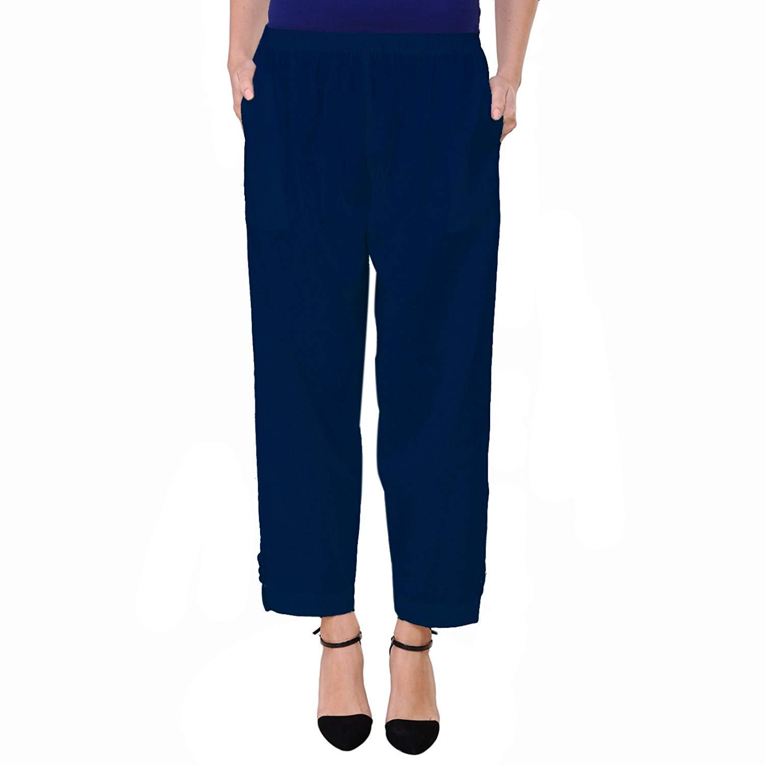 pixie women soft, stylish and comfort fit formal pant/palazzo/trouser