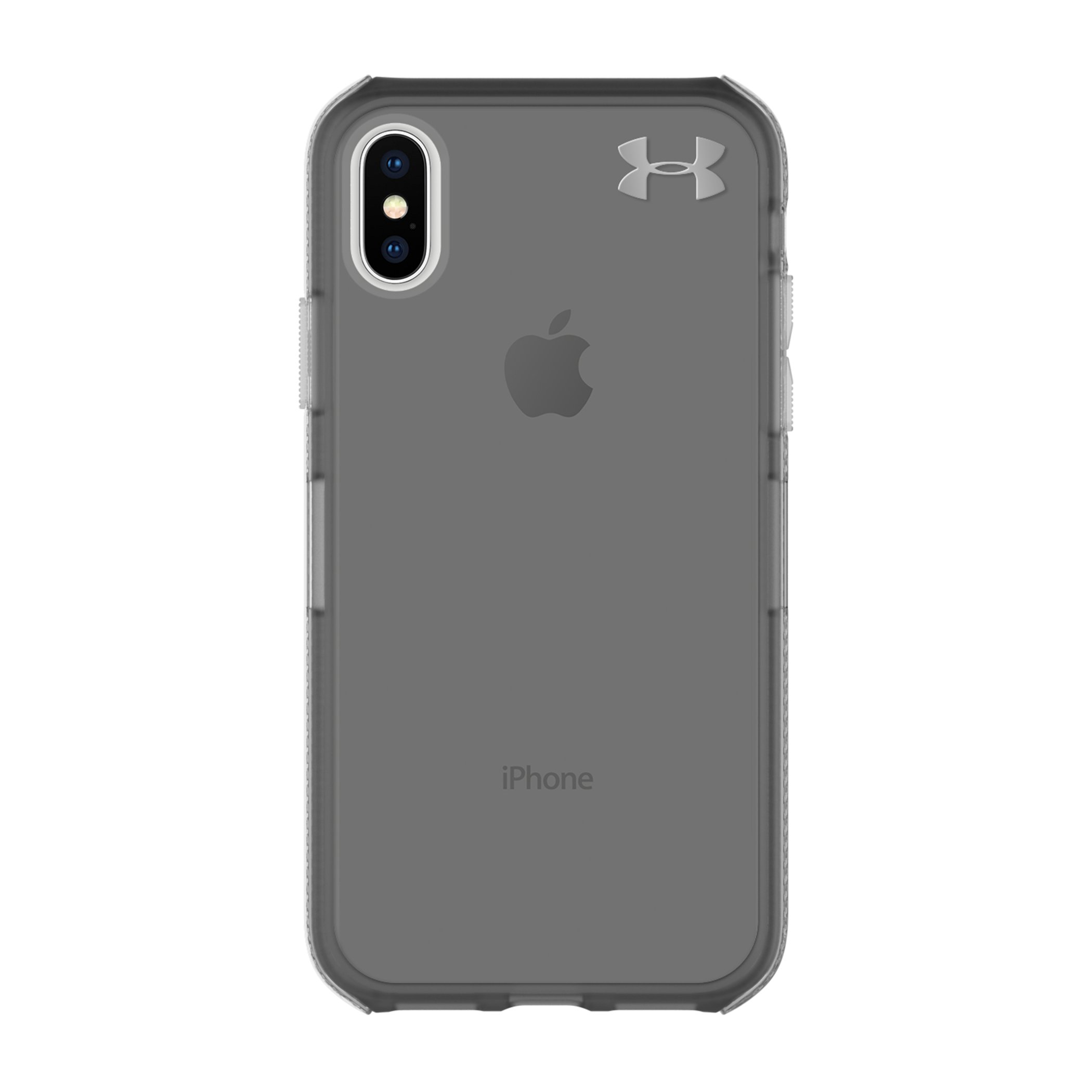 UNDER ARMOUR UA Protect Verge Case for iPhone X - Translucent Smoke/Black/Metallic