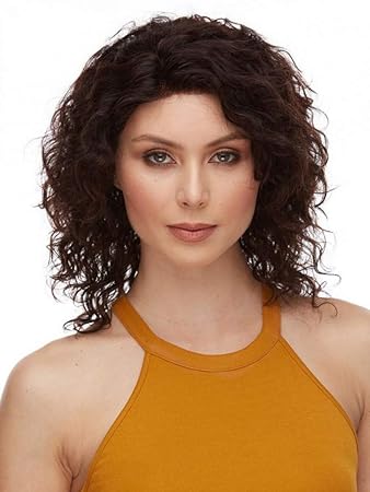 Amazon Com Agatha Wig Color Natural Dark Brown Elegante Wigs 9