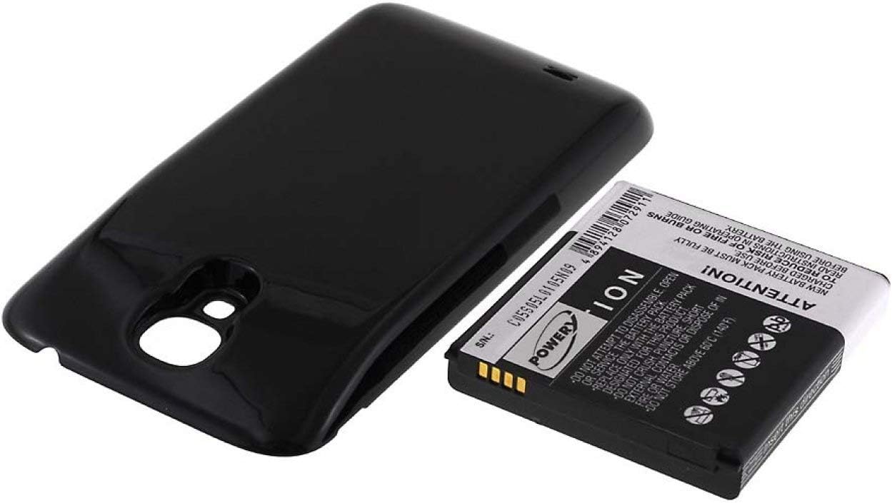 Powery Battery for Samsung GT-i9505 5200mAh black, 3,7V, Li-Ion