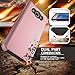 Galaxy J7 LTE (2016) Case,Galaxy J710M Case,ANLI(TM) [Wire drawing Series] Armor Impact Defender Rugged Cover Shell for Samsung Galaxy J7 (2016 Version 5.5 inch)-Rose Gold