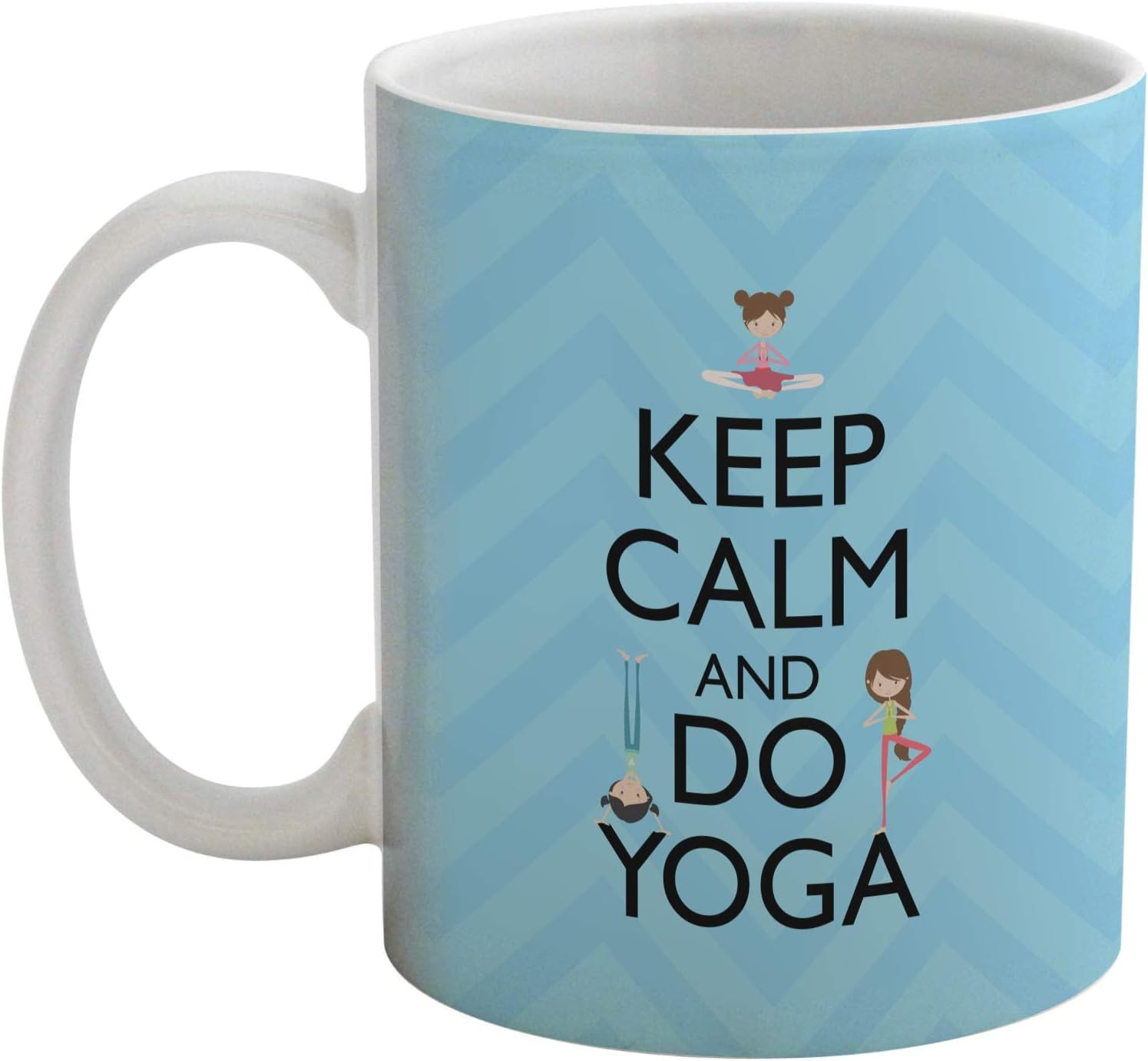 yoga coffee mug