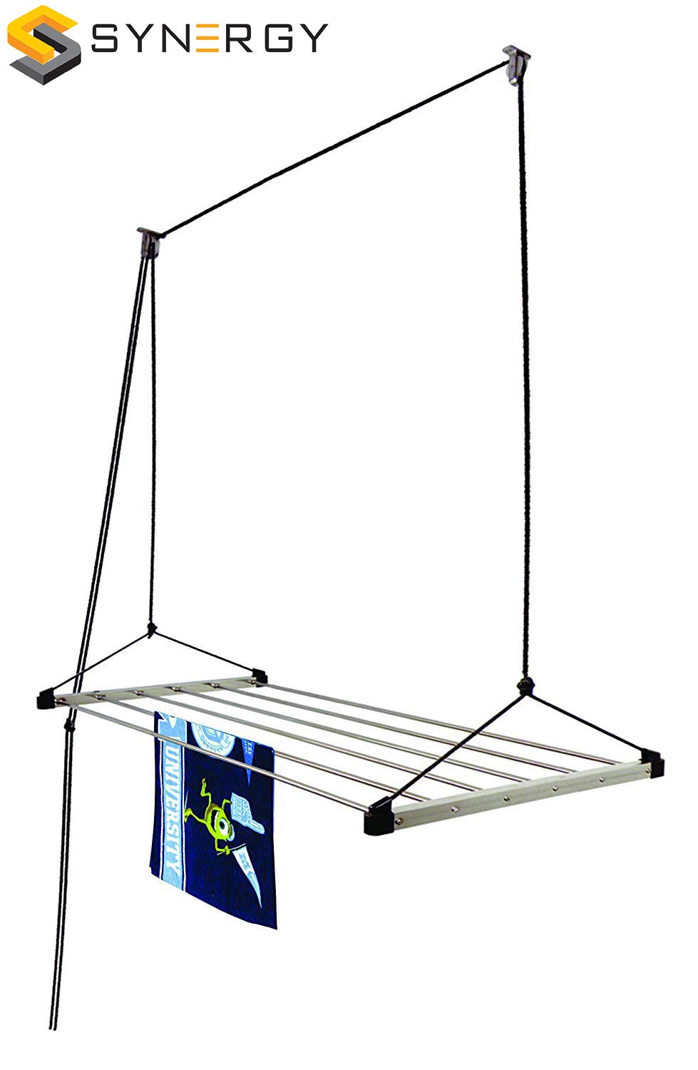 SYNERGY (6 Pipes x 6 Feet) Heavy Duty Stainless Steel Ceiling