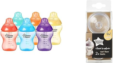 tommee tippee closer to nature fiesta bottles 260ml x 6