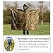 JTENG Rain Poncho Waterproof, Rip-Stop for Hunting Camping Military and use with Emergency Grommet Corners for shelter use