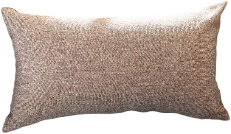 Monbedos - Funda de cojín rectangular de color sólido, 30 x 50 cm ...