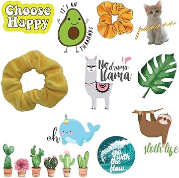 hydro flask with scrunchie