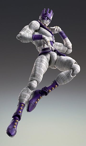 Amazon Com Medicos Jojo S Bizarre Adventure Part 6 Stone Ocean White Snake Super Action Statue Toys Games