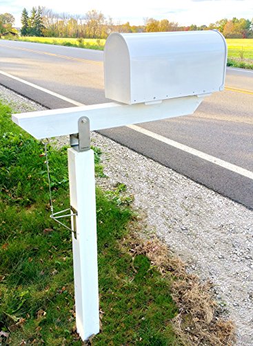 DIY Plow Resistant Mailbox Post Hardware Kit - Stainless Steel - Premium