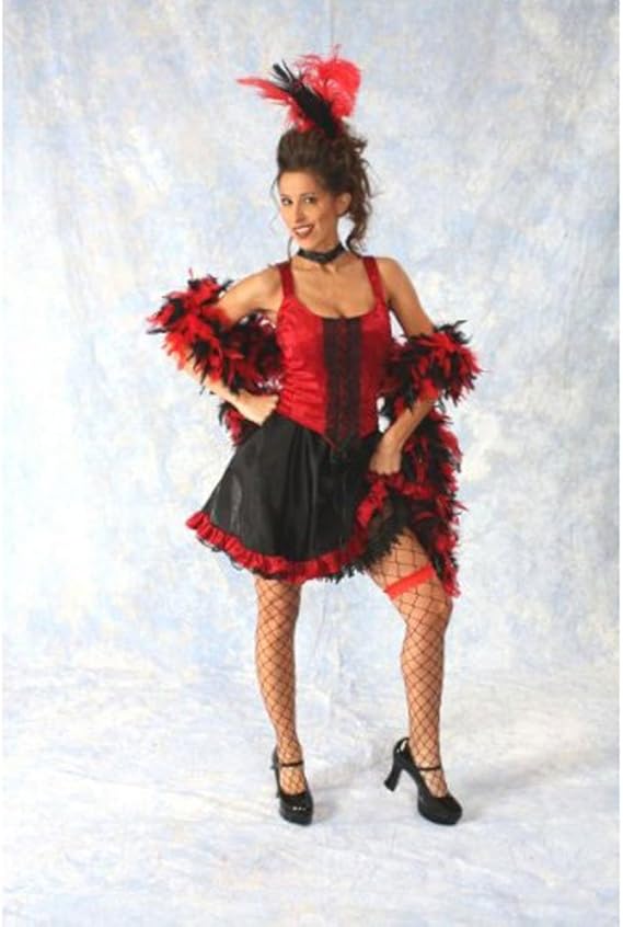 Amazon Co Jp フレンチ カンカンガールコスチューム 服 ファッション小物