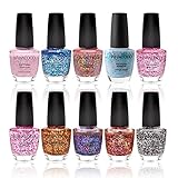 Nanacoco Nail Polish Color Lacquer Set 10-Piece Collection #33