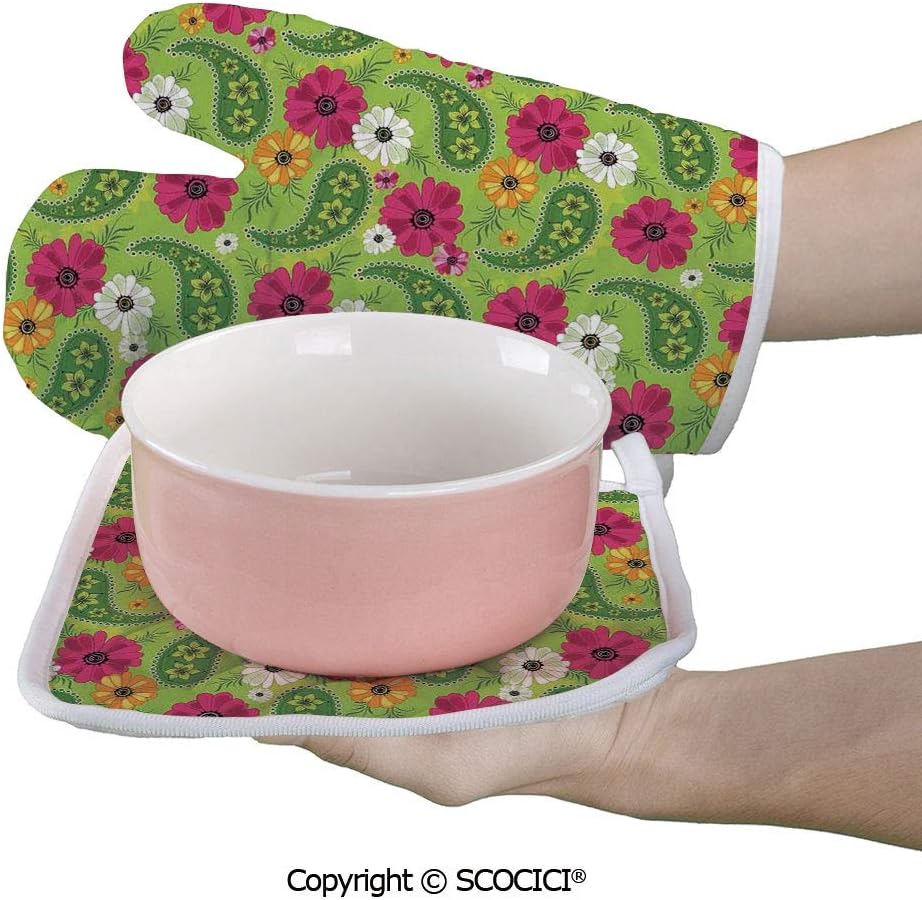 Which Is The Best Paisley Print Oven Mitts