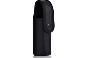 Olaismln OC/Mace Spray Pouch, Belt Pepper Spray Pouch for MK4, Top Flap Copper Snap Button Design, Suitable for Police Duty Belt