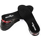 Height Increase Insoles 4-Layer 3.54 inch Air Cushion Taller Shoes Insoles Heel Insert for Men and Women by ERGOfoot