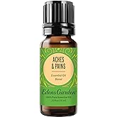 Edens Garden Aches & Pains Essential Oil Blend- 100% Pure Premium Grade, Undiluted, Natural, Therapeutic, Aromatherapy, The Best for Diffusing, Skin & Kid Safe, Face, Humidifiers 10 ml (.33 fl oz)
