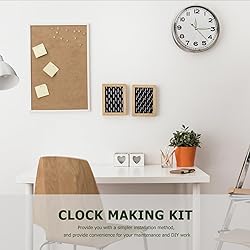 HOMSFOU 10sets Glow The Dark Clock Hands Kit