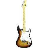 Unknown ivy 6 String Solid-Body Electric Guitar, Right, sunburst (IS-200 SB)