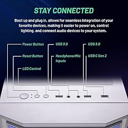 Skytech Archangel Gaming PC, Ryzen 5 7600X 4.7 GHz