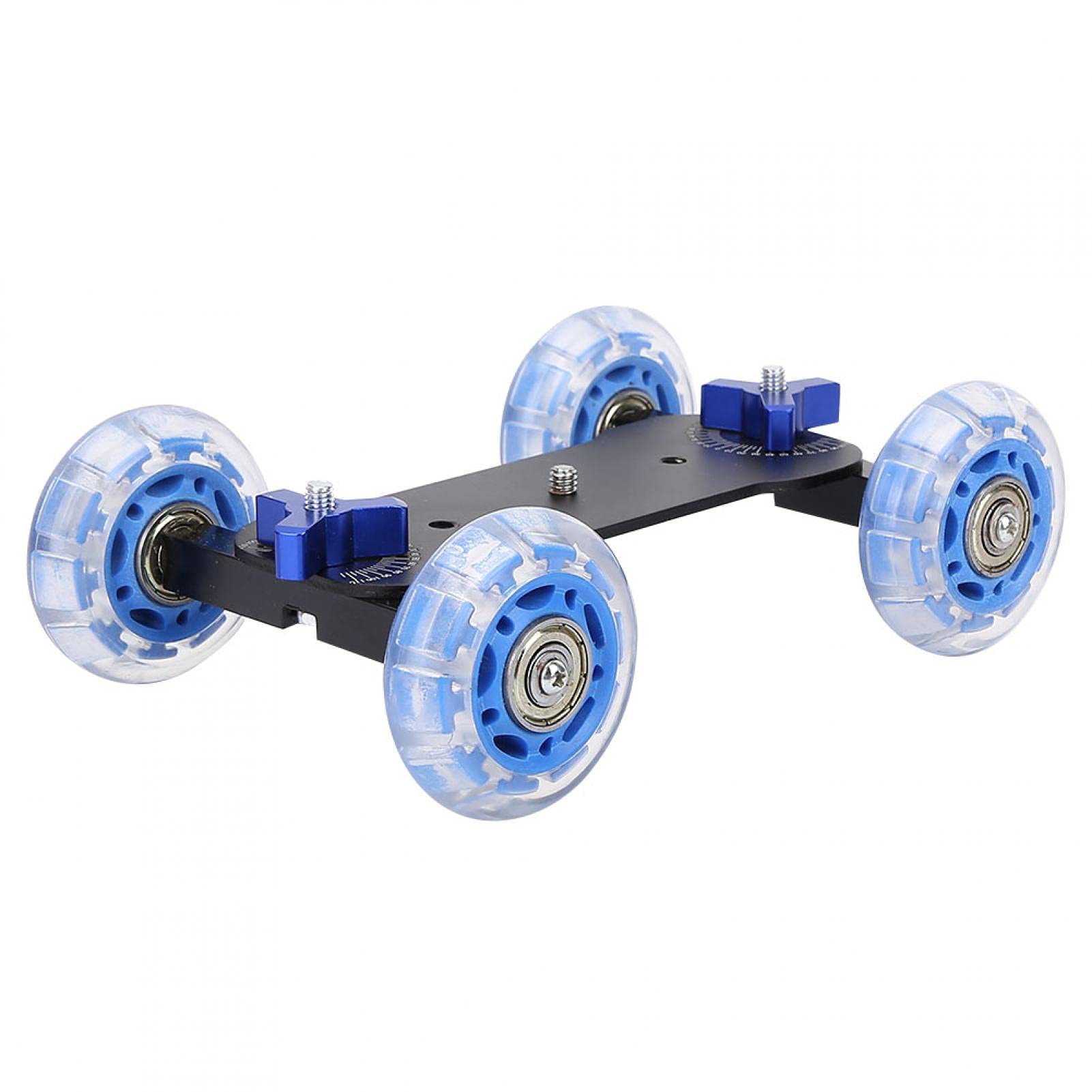 Aigid Camera Dolly Skater，Mini Desktop 10KG Load Rail Roller Track Slider Dolly Skater Car for DSLR Camera Camcorder