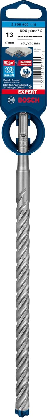 Bosch EXPERT SDS plus-7X Hammer Drill Bit 13 mm x 200 x 265 mm view 2