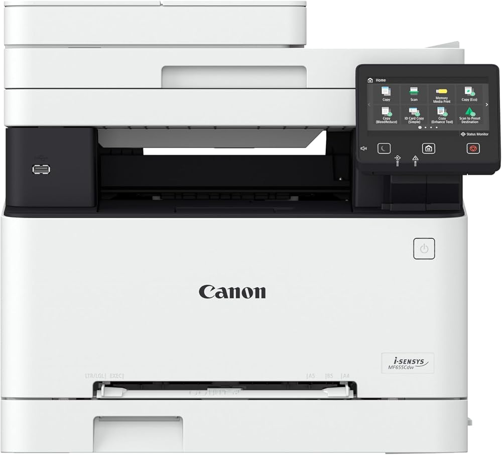 Canon i-SENSYS MF655Cdw Wireless Colour Multifunction Laser Printer A4 21ppm
