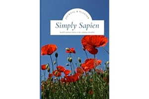 Simply Sapien Ancestral Wellness Journal: Health gifts, tips, tracker, & planner for natural health. Perfect for paleo, keto, and carnivore diets who want to incorporate healthy lifestyle practices.