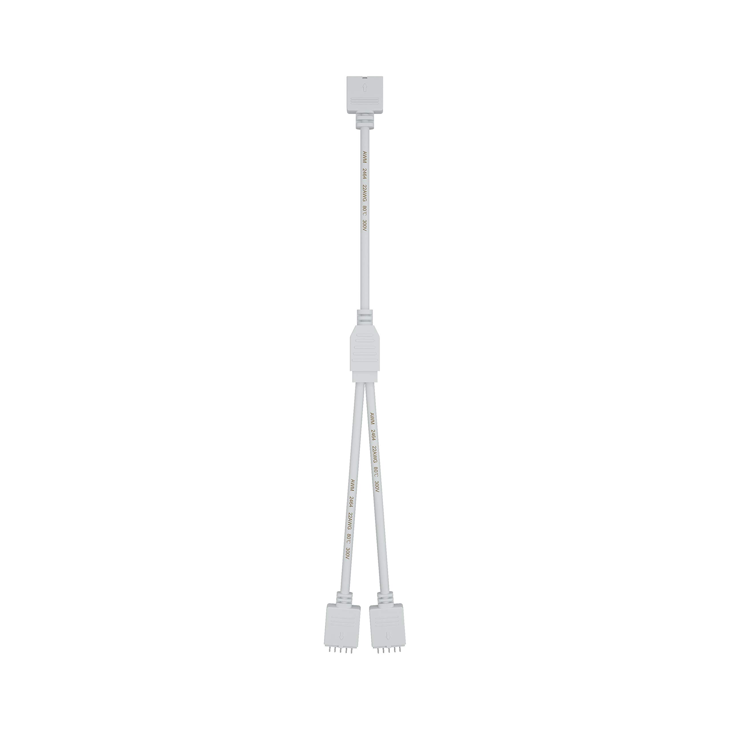 LAMPAOUS LED Cabinet Light Accessories (7 Pins Y Connector)