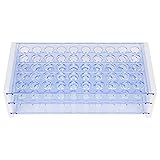 Labasics Test Tube Rack, 3-Tier Detachable Blue