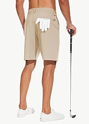JWM Mens 7" Stretch Golf Shorts - Lightweight