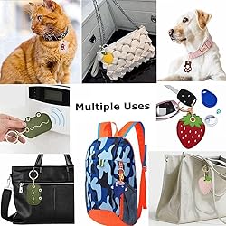 Tomcrazy 3in1 Cute Protective Case for Apple Airtag