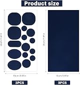 TAIANJI 48 Pcs Down Jacket Repair Patch Nylon 2 Styles Water-Resistant view 6