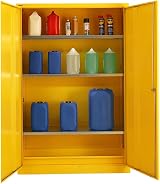 BiGDUG Metal COSHH Hazardous Substance Storage Cabinet 3 Shelf HSE Safety view 5