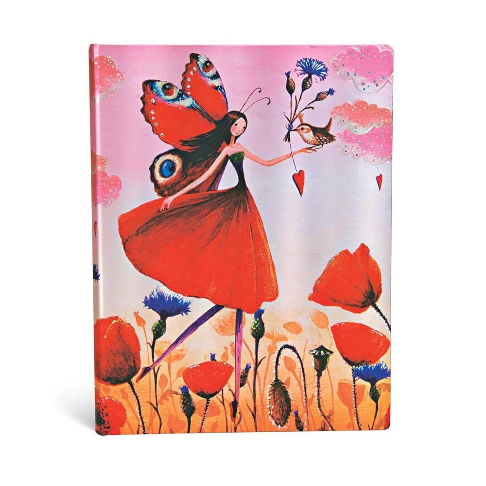 Hardcover Journals, Poppy Field,