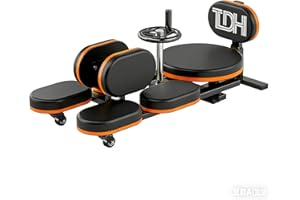 TDH Leg Stretcher, 220LBS Stretcher Machine,200° Adjustable Split Machine for Ballet, Dance,Yoga, Flexibility Stretching Equipment to Relieving Leg Muscle & Hamstring Tightness,Exercise for Everyone