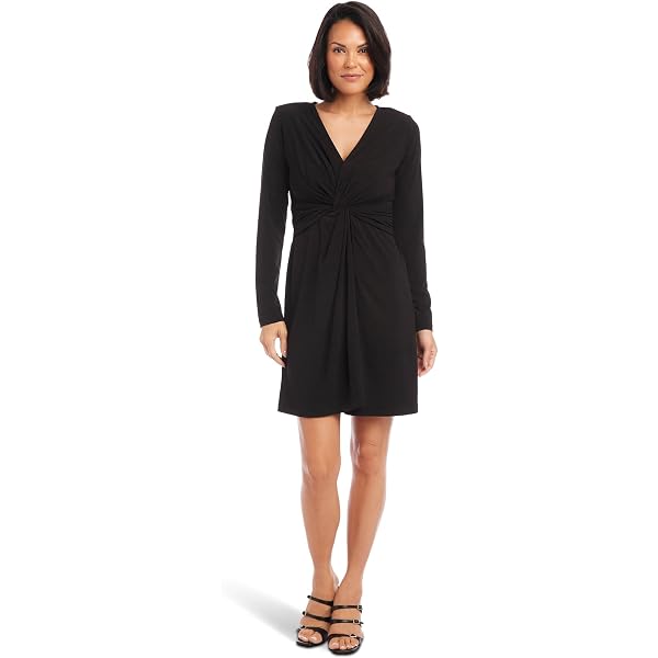 Amazon.com: Karen Kane Women's V-Neck Scallop Lace Dress, Black, XS :  Clothing, Shoes & Jewelry