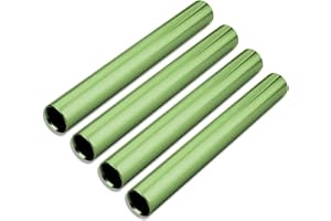 XMWangzi Aluminum Track Field Relay Batons, Race Equipments for Running Race Team, Suitable for Outdoor Sports Practice Athlete, Corrosion Resistant High Strength Smooth Surface