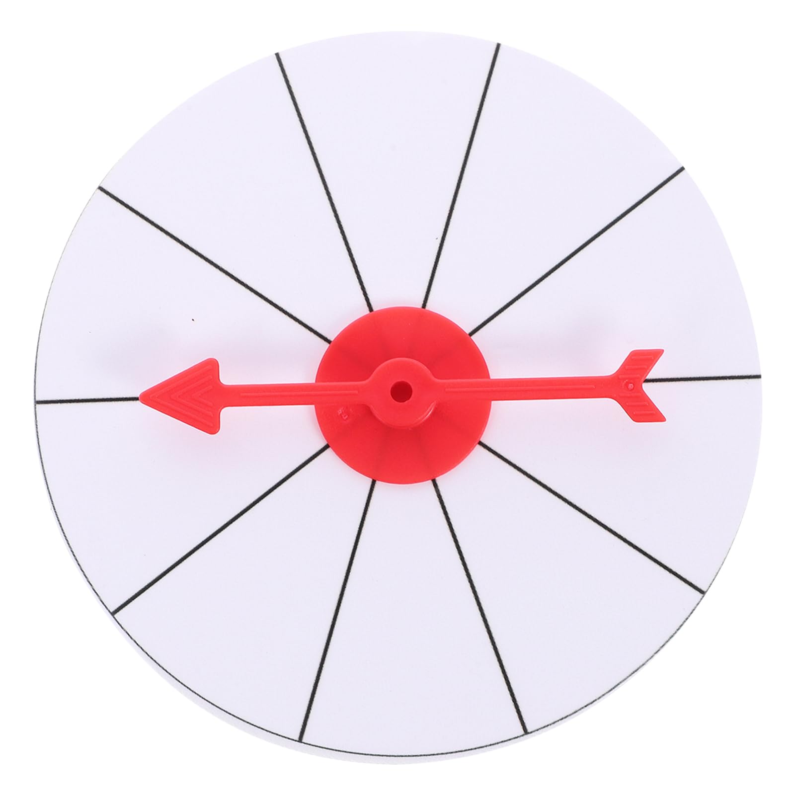 Happyyami Wall-Mounted Lottery Game Turntable 10Cm Diameter Spin Wheel Prize for Classroom Parties Fundraisers and Holiday Activities