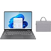 Lenovo Flex 5i 14" Touchscreen 2-in-1 Laptop | Intel Core i5-1235U Processor | 8GB RAM | 512GB SSD | Intel Iris Xe Graphics | Backlit | Fingerprint | Windows 11 S | Bundle with Grey Bag