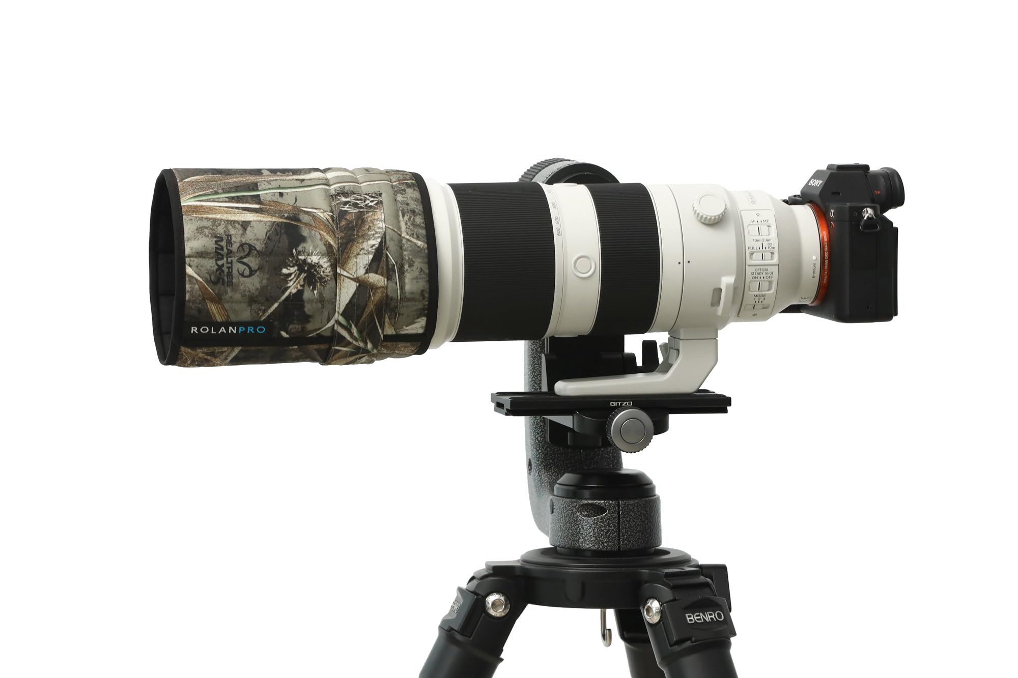 Rolanpro Sony FE200-600mm F5.6-6.3G OSS low wheel lens folding soft lens cover-compact and convenient replacement cover(9#)