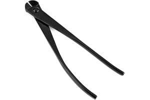 Zerodis Bonsai Wire Cutter, 210mm Professional Grade Manganese Steel Alloy Branch Cutter Gardening Scissors Potting Tools