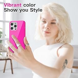 Svanove for iPhone 13 Pro Max Case Silicone, Glossy