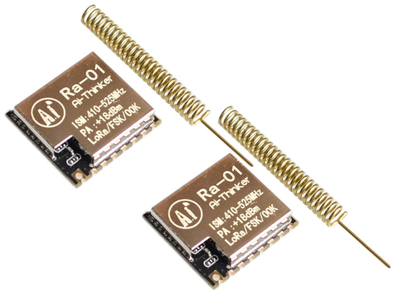 2pcs Ra-01 LoRa SX1278 433MHz Ra01 Wireless Spread Spectrum Transmission Module
