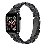 SaNgaiMEi Light Fashion Resin Apple Watch Band With