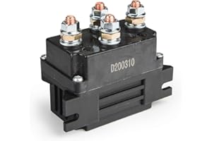 MaySpare 12V 500A Winch Solenoid Relay for 8000-15000lb ATV UT Winch Control