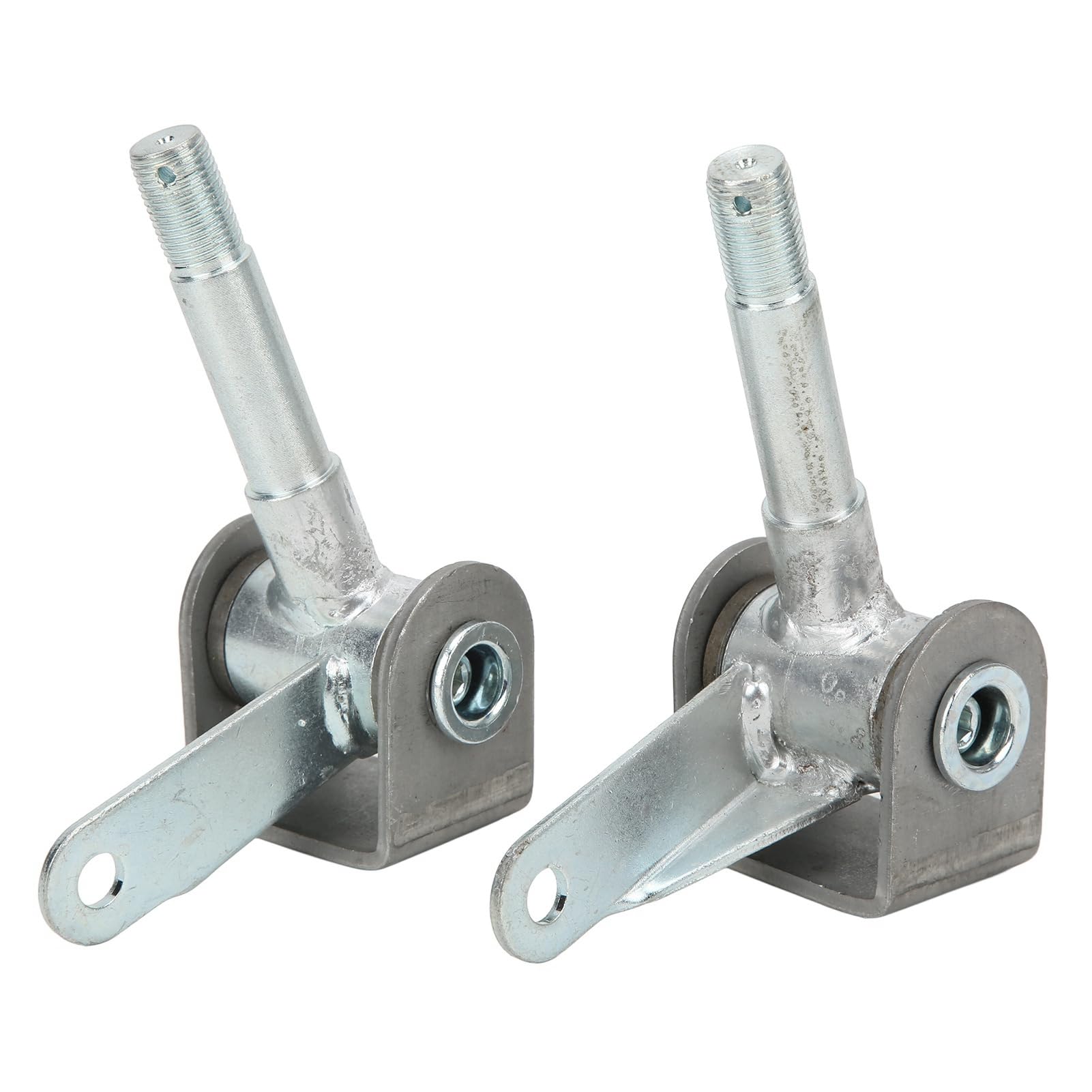 Go Kart Spindle SetSpindle Bracket SetGo Kart Spindle Bracket Set, 2 Pcs 5/8in X 4.5in Steel Alloy Spindle Bracket Set Steel Alloy Spindle KitSpindles