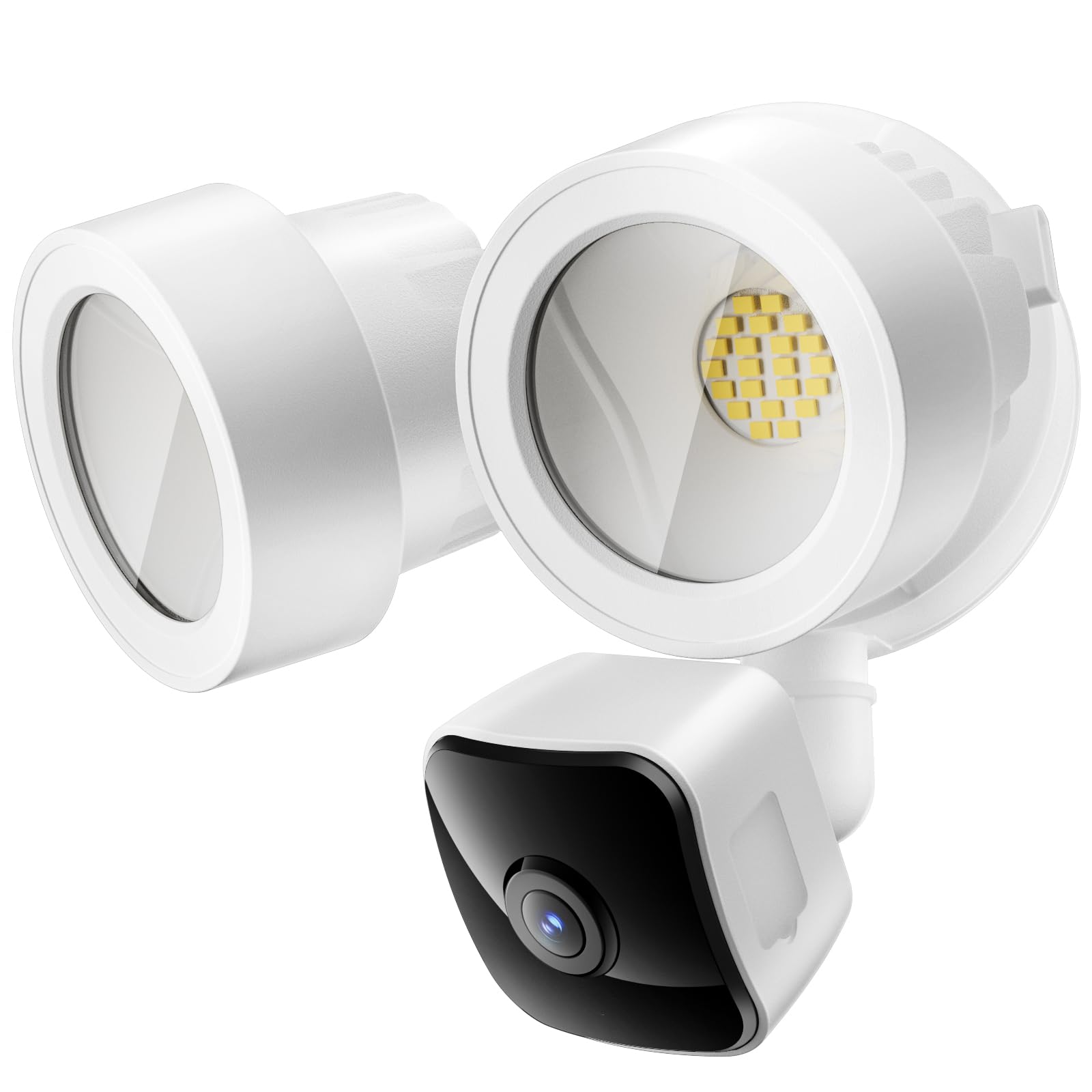 Photo 1 of gdend Wired Floodlight Camera | Home Security Flood Light Camera Outdoor with 3K UHD | 2200-Lumen | Motion Sensor, Weatherproof, Color Night Vision, 105dB Siren, 270º Wide View, 2-Way Audio (2025)