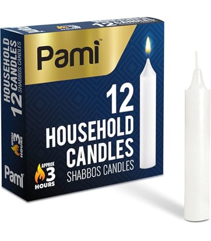 Candele Affusolate Per Cena - 20 Pezzi, Bianche, Non Profumate, Durata 6 Ore - Foto 7