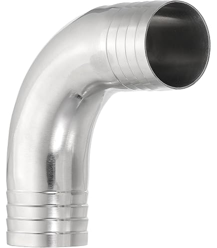 Raccord Coudé 90° Acier Inox 304 – OD 3/4″ (19,1 Mm) Cannelé, Pour Brasseries, Laiteries, Tuyauterie Alimentaire, Polissage Miroir - 9